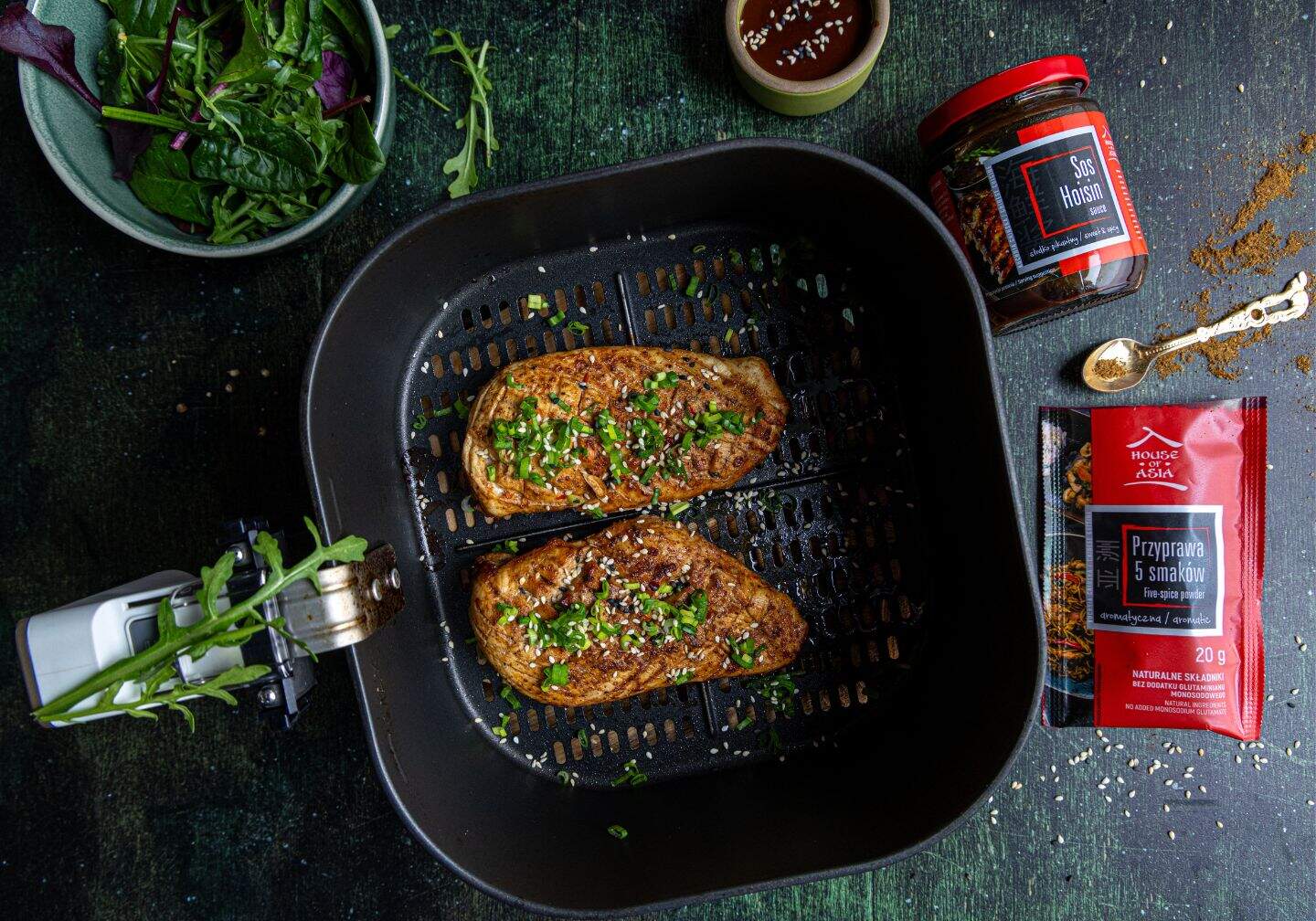 Azjatycka pierś z kurczaka z airfryer’a