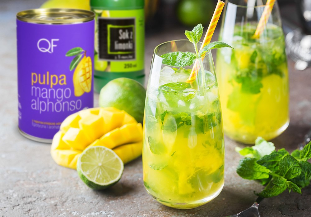 Mango Mojito z sokiem z limonki