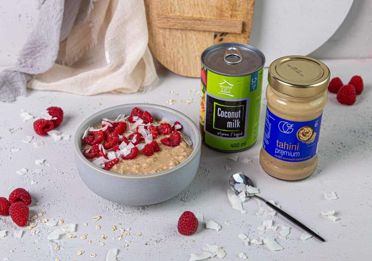 Owsianka z tahini