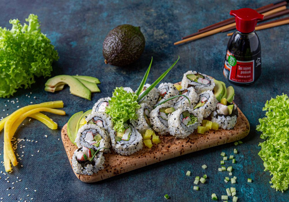 California maki z awokado i surimi