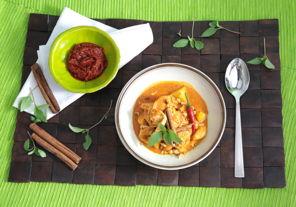 Kurczak massaman curry