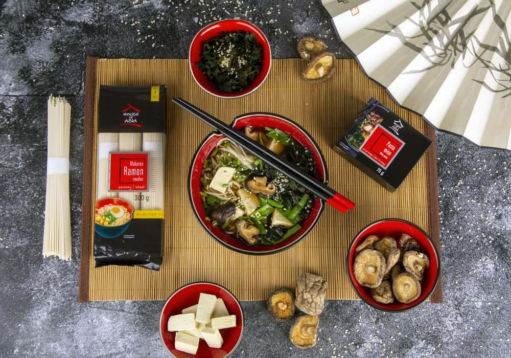 Zupa miso z tofu i Wakame