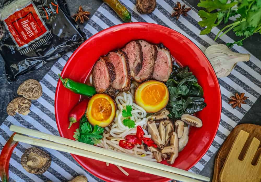 Ramen z kaczki Marcin Kozicki Co dziś zjemy House of Asia