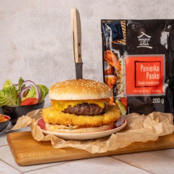 Burger drwala po azjatycku