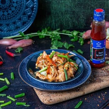Kurczak w sosie kimchi