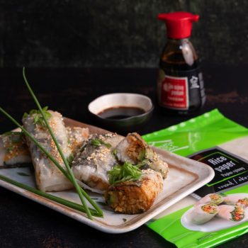 Sushi w papierze ryżowym