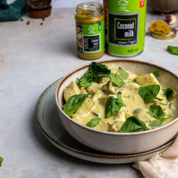 Zielone curry z indykiem